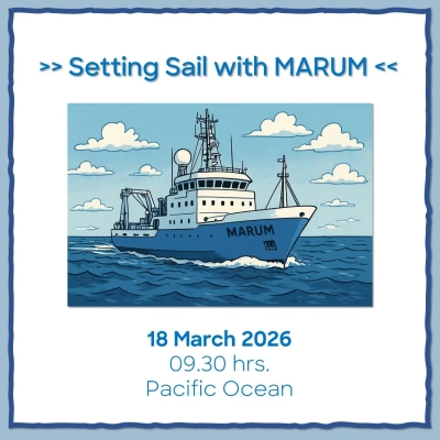Setting Sail with MARUM 18 March 2026