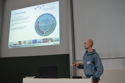 Edmund Meredith presenting Future Ocean