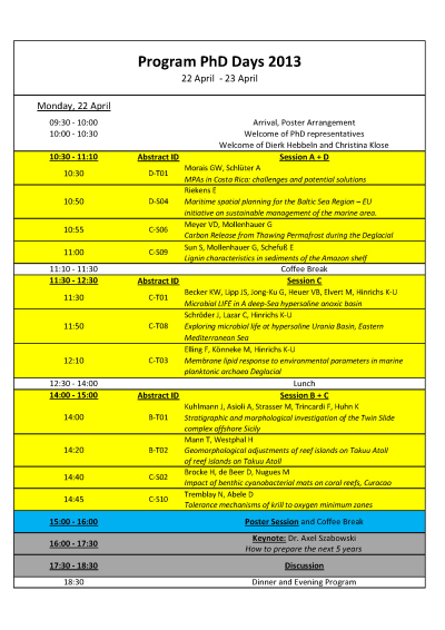 programme p. 1