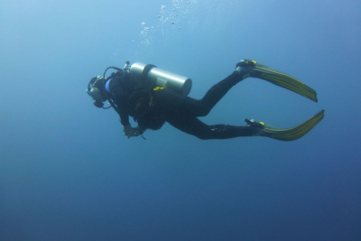 diving