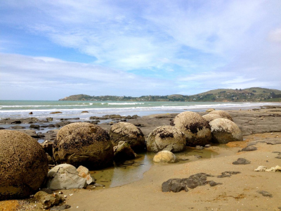 Moeraki  Boulders