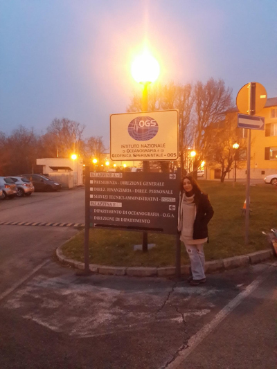 Entrance of the OGS, located in Borgo Grotta Gigante