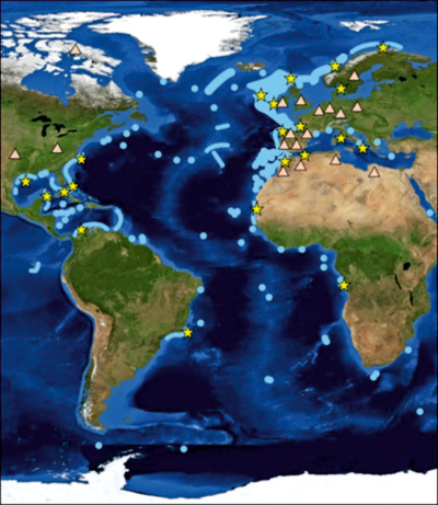 Abbildung: Hebbeln/Samankassou; in: Earth-Science Reviews