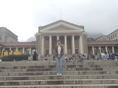 Jameson Hall and Jammie Plaza in upper campus, University of Cape Town