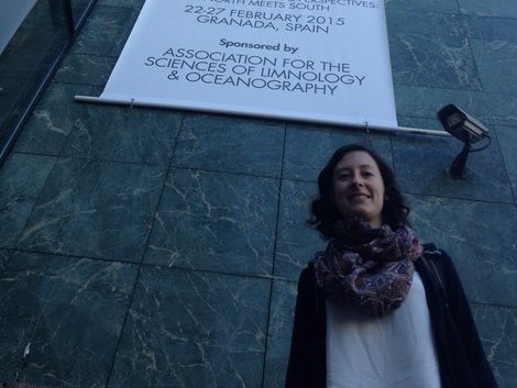 Laura Rix at ASLO 2015