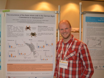 Simon Jungblut at European Marine Biology Symposium 2015