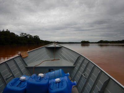 Sampling the Paranapanema River