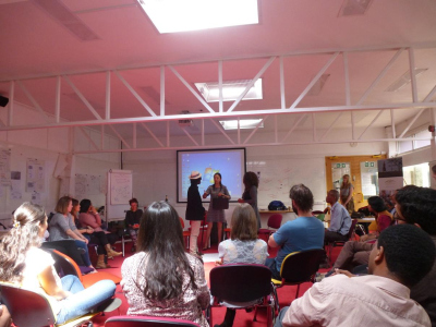 Role game demonstrating power imbalances between an international researcher, a local community, the government and a global funding agency